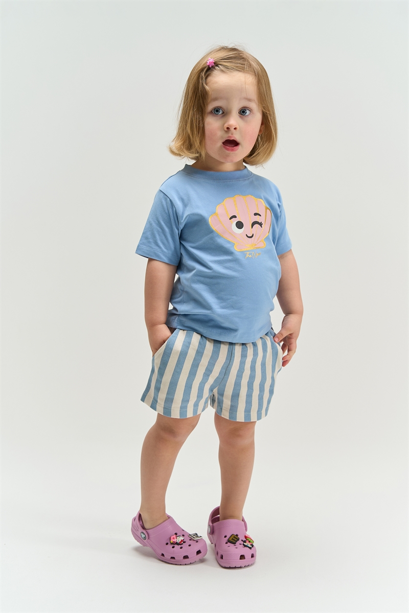 The New Siblings TNSTTaliana shorts stribet – shorts til piger